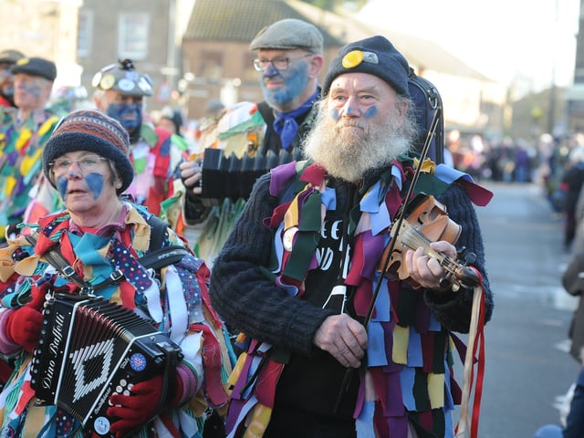 Straw Bear Festival 2020 at Whittlesey. EMN-200118-155030009