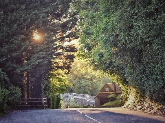 Looking towards Stopham Bridge, by Charli Francis