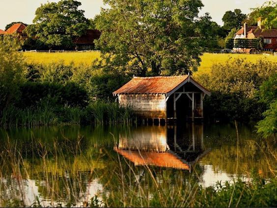 'Lonely Boathouse' by Charli Francis