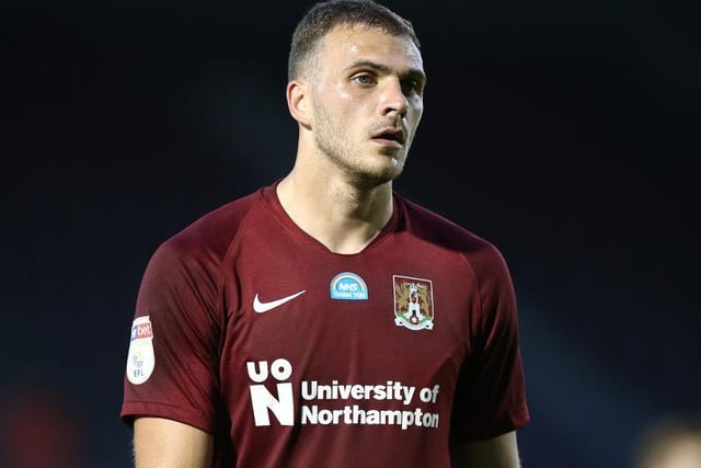 He was just what the Cobblers needed in the closing moments. Won a couple of important headers and helped keep the ball as far away from Arnold's goal as possible... 7