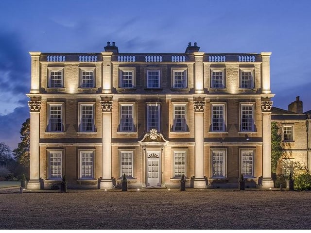 Hinwick House has undergone a two-year restoration project. Photos: Savills