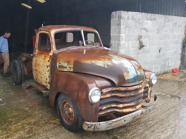 The Chevy ('Miss Chevy Metal') is to be the 'star of the show' at the new V-ATE, said Victoria. It started life as a 1951 Chevrolet 3600 Light Lorry - 'so she will be older than the majority of our guests!' Victoria joked.