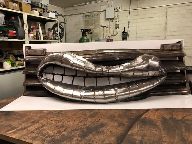 Adding a touch of character to the front of the vehicle.