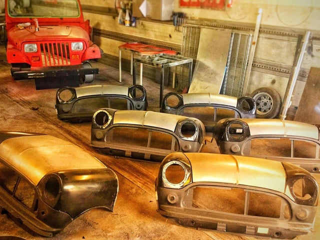 The restaurant's Minis have been constructed from new panels.