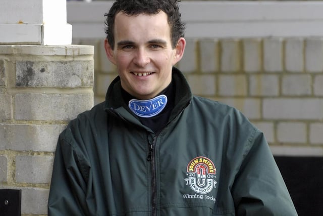 Liam at Fontwell a few days after his Grand National win