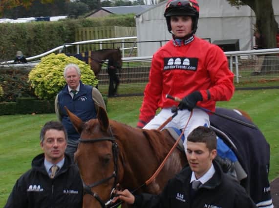 Liam after a 2009 Fontwell win on Shaka's Pearl / Picture: Jeannie Knight