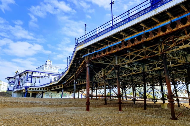 The underside of Eastbourne Pier, taken on Tuesday June 9 by Bob Newton with a Samsung Galaxy S8. "Lovely morning for a stroll along the prom. Perfect!" he said. SUS-200624-122737001