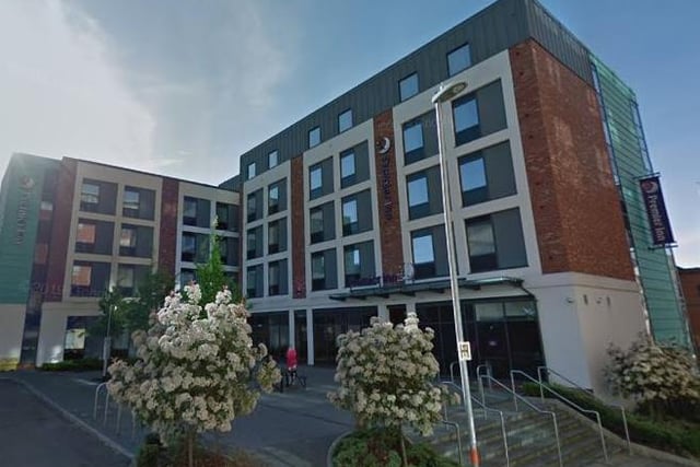 The Premier Inn, in Swan Street, is the second-highest rated hotel in Northampton, according to Tripadvisor, with four-and-a-half stars out of five in its traveller rating, with 617 reviews. A review from February said: "Staff were very helpful, friendly and I thought overachieved my expectations on more than one occasion." Photo: Google