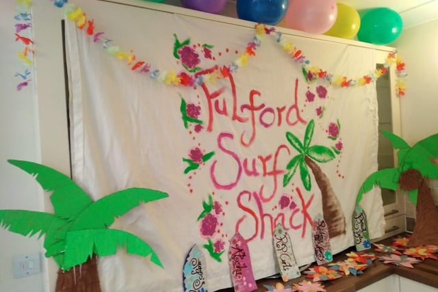 Hawaiian party fun at Fulford care home in Littlehampton