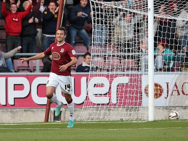 A comfortable win for the Cobblers at Sixfields thanks to goals from Adebayo Akinfenwa, Kelvin Langmead and Alex Nicholls,