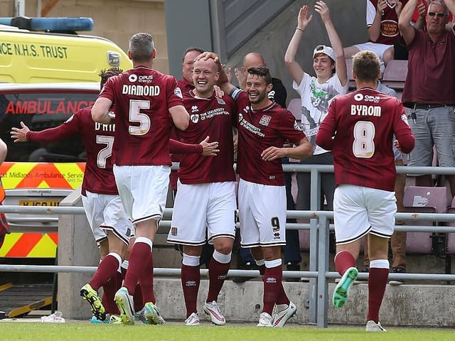 With no sign of the impending financial crisis, Town dispatched Exeter 3-0 thanks to a stunning Jason Taylor strike and goals from Ryan Cresswell and Marc Richards