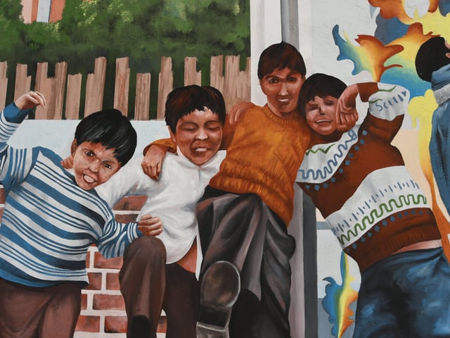 The art work has been restored by a team of artists EMN-210810-153703009