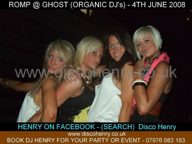 A June night out at Ghost in Northampton in 2008. Photo: Disco Henry
