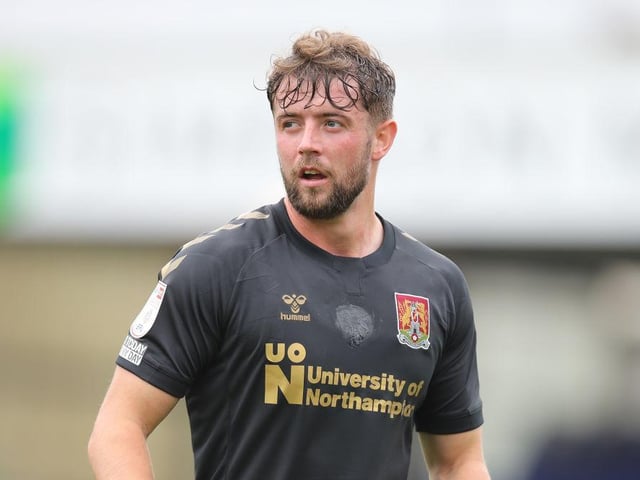 He too had a good game. His work on and off the ball in central midfield provided the platform for Cobblers to dominate and control a lot of the game, but unfortunately the attacking players were unable to capitalise... 7