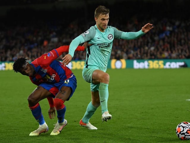 Bargain of the century at £900,000. Still has Zaha in his pocket. Albion's TOP player for combined tackles and interceptions (32). Has made a fair amount of ball recoveries (36) as well given he's only made four appearances in the league. So reliable. Has a WhoScored.com rating of 6.97 out of 10