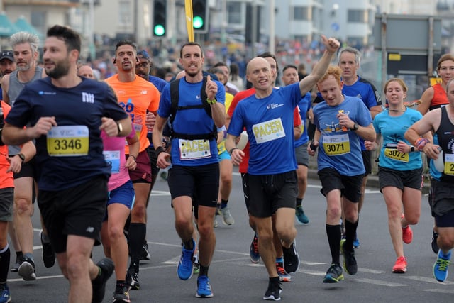 Brighton Half Marathon 2021 (Pic by Jon Rigby) SUS-211010-125328001