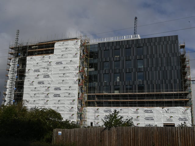 Work has been going on at the development throughout the pandemic