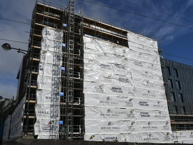 Work has been going on at the development throughout the pandemic