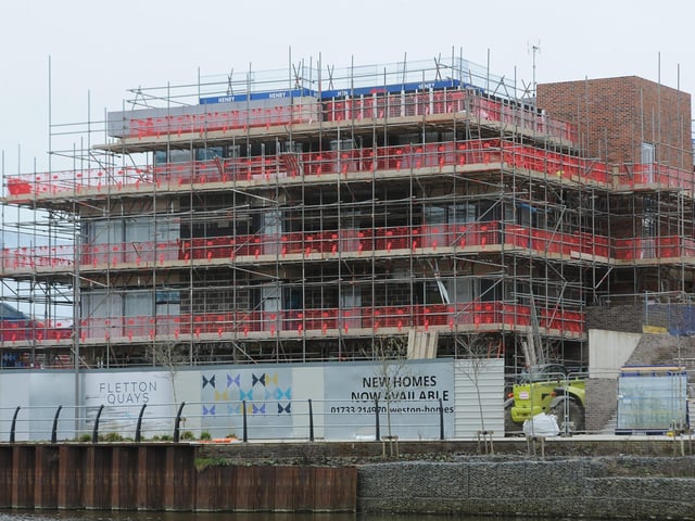 Work has been going on at the development throughout the pandemic