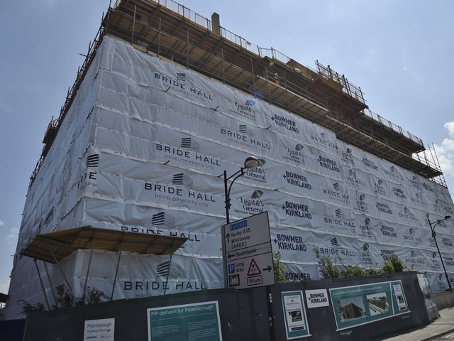Work has been going on at the development throughout the pandemic