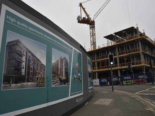 Work has been going on at the development throughout the pandemic
