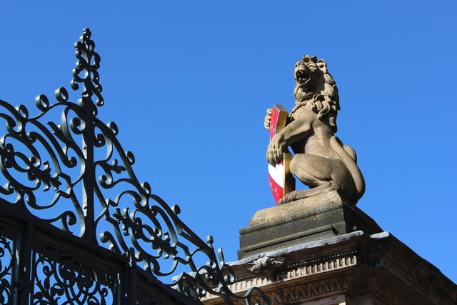 PK Roberts-  'Standing Proud’ Hatfield House main gates