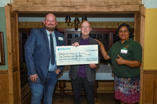 Burgess Hill Shed acquire a £1,666 donation