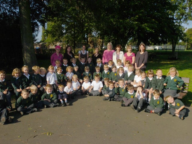 Reception class '08. news. Yaxley infant reception pupils