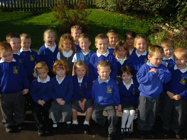 Reception class '08. news. Farcet reception pupils