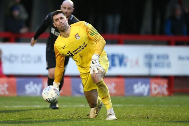Has established himself as the number one choice at crisis-club Southend United, making nine appearances this season. Shipped four goals to Chesterfield on Saturday. The Shrimpers are currently just outside the relegation zone in the National League.