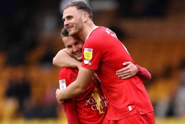 The imposing centre-forward won't be regretting his move to Leyton Orient in the summer having already netted six league goals in 10 games, just one short of the tally he managed in two seasons at Sixfields. Orient are currently 6th in League Two.