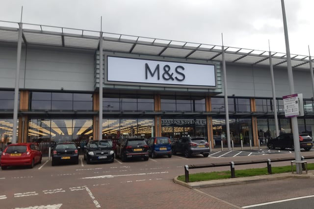 The new M&S store at the Leamington Shopping Park which opens tomorrow (Wednesday October 13).