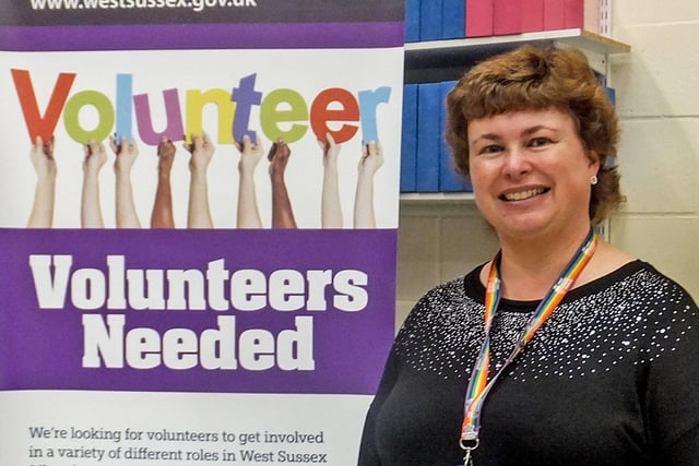 West Sussex volunteering group stall at the Storrington Volunteering Fair on Saturday, October 9.
