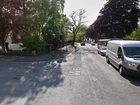 There is a three-way traffic signal in operation between 9.30am and 3.30pm until October 20.