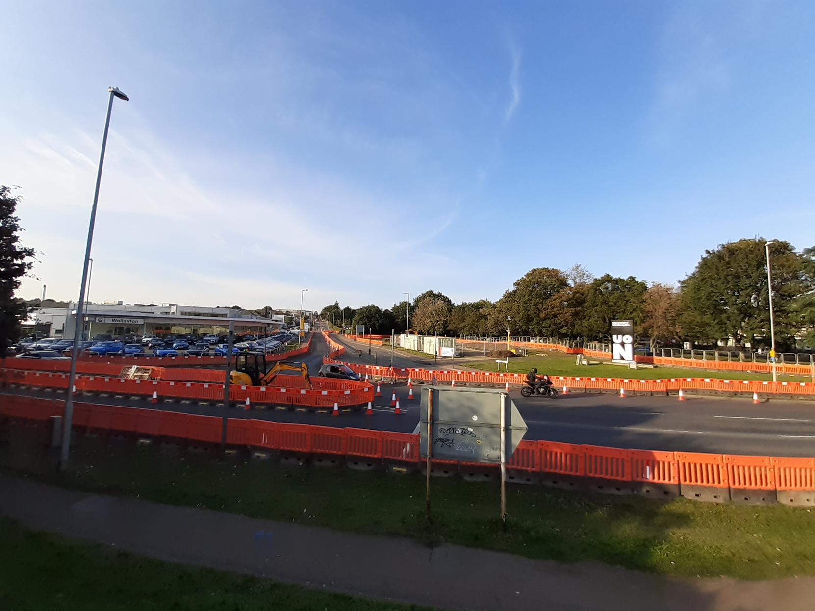 Bedford Road works