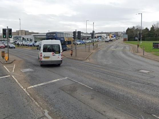 There are 24-hour three-way traffic signals in place while workers widen the carriageway. Started on September 20 and will end on December 17.