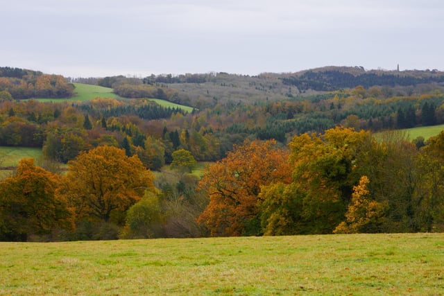 A view of the autumnal countryside surrounding Bateman's. Photo: National Trust/H Broughton