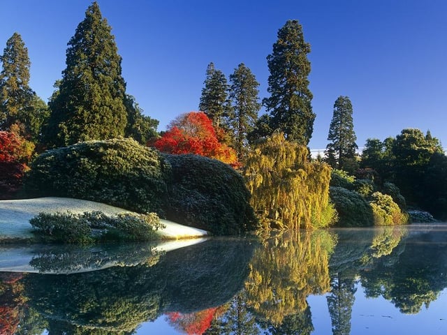 The third lake at Sheffield Park. Photo: National Trust/David Sellman