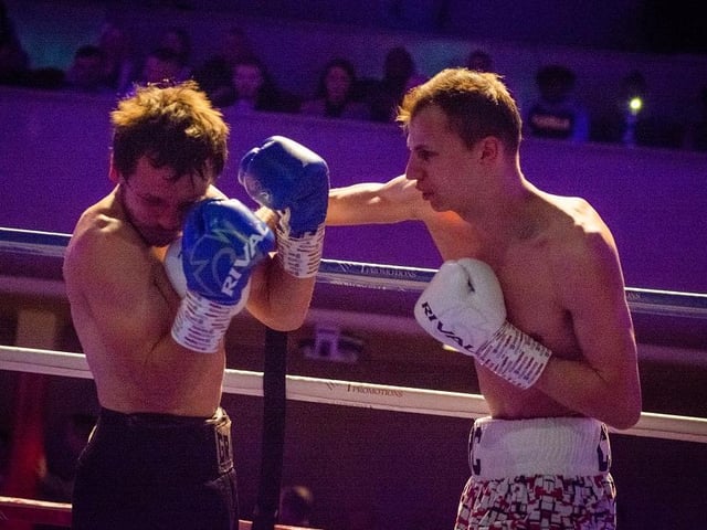 Ryan Conway lands a telling blow in his win at The Deco