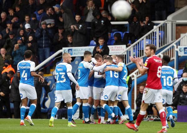 Will Posh have anything to celebrate at Middlesbrough? Photo: Joe Dent/theposh.com.