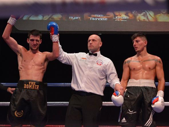 Ben Vaughan is declared a winner