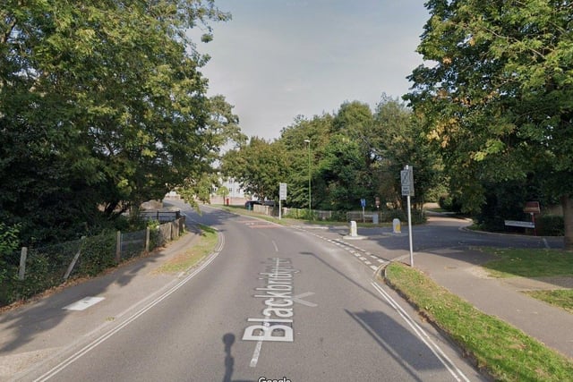 Beckie Bassett-payne said Blackbridge Lane's speed limit should reduced. Photo: Google Streetview