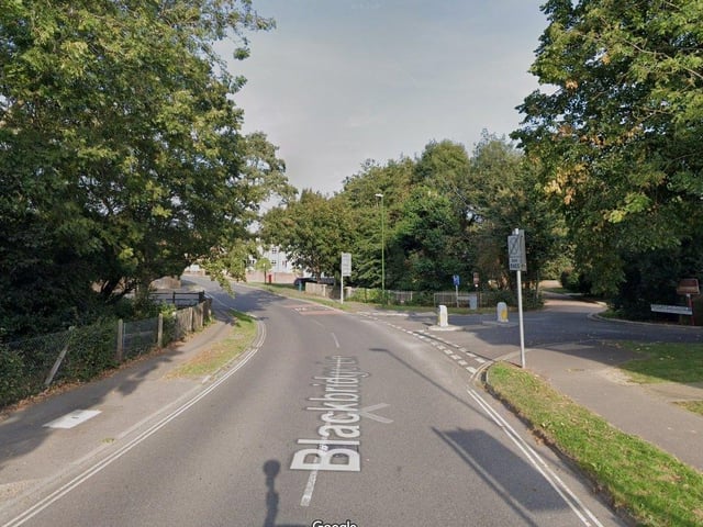 Beckie Bassett-payne said Blackbridge Lane's speed limit should reduced. Photo: Google Streetview