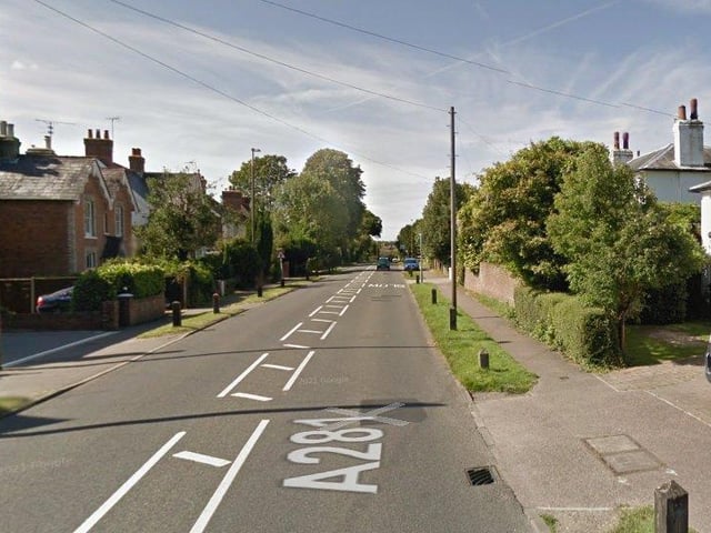 Rhianna Van Der Lugt said Brighton road's speed limit should reduced. Photo: Google Streetview