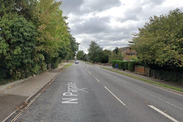 Emma Mabey said North Parade's speed limit should reduced. Photo: Google Streetview