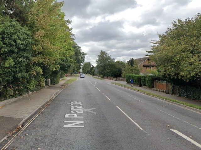 Emma Mabey said North Parade's speed limit should reduced. Photo: Google Streetview