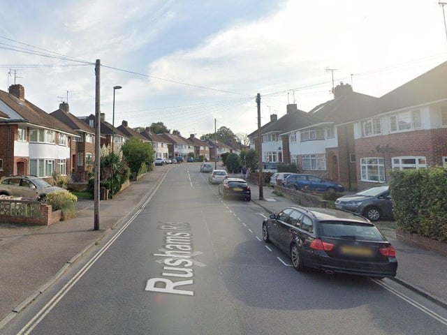 Nick Evans said Rushams Road's speed limit should reduced. Photo: Google Streetview