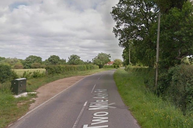 Simon Leighton said Two Mile Ash Road's speed limit should reduced. Photo: Google Streetview
