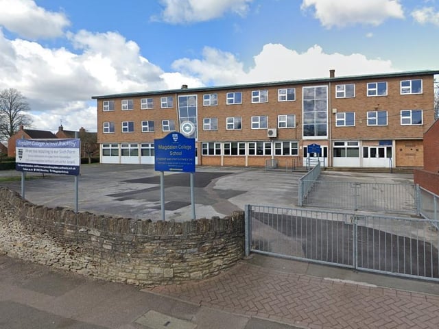Magdalen College School - 240 places were allocated. There were no remaining places available.
