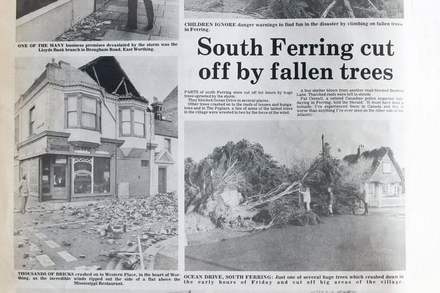 Fromt the Worthing Herald special edtion of October 17, 1987